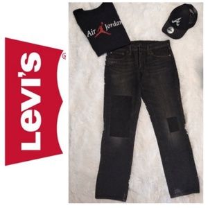 511 Slim Levi Strauss Black Stretch Jeans size 33